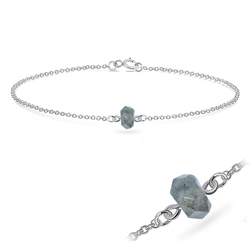 Labradorite Silver Bracelet BRS-421
